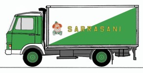 Loewe 4083 - H0 - Iveco Zeta 90M5 Zirkus Sarrasani